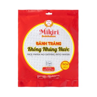 Bánh tráng tròn không nhúng nước Mikiri (2 xấp - 60 lá/ xấp)