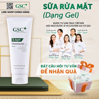 Sữa rửa mặt gel GSC hàn quốc 150ml 5.5PH giảm mụn cho da dầu mụn, da khô cho cả nam và nữ
