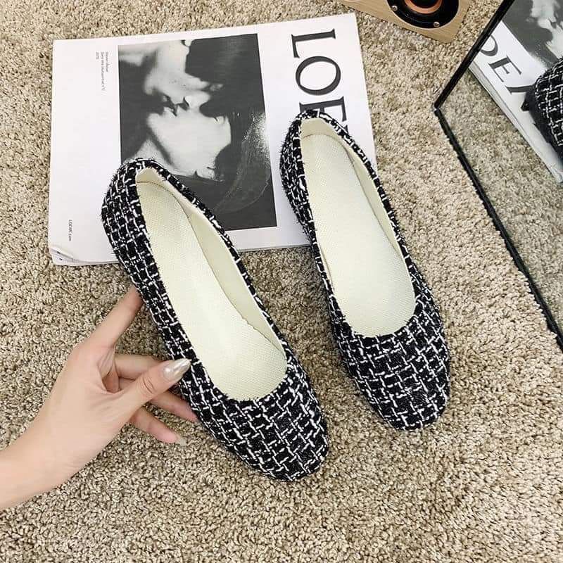 ORDER BIGSIZE - Giày búp bê vải dạ 35 - 43