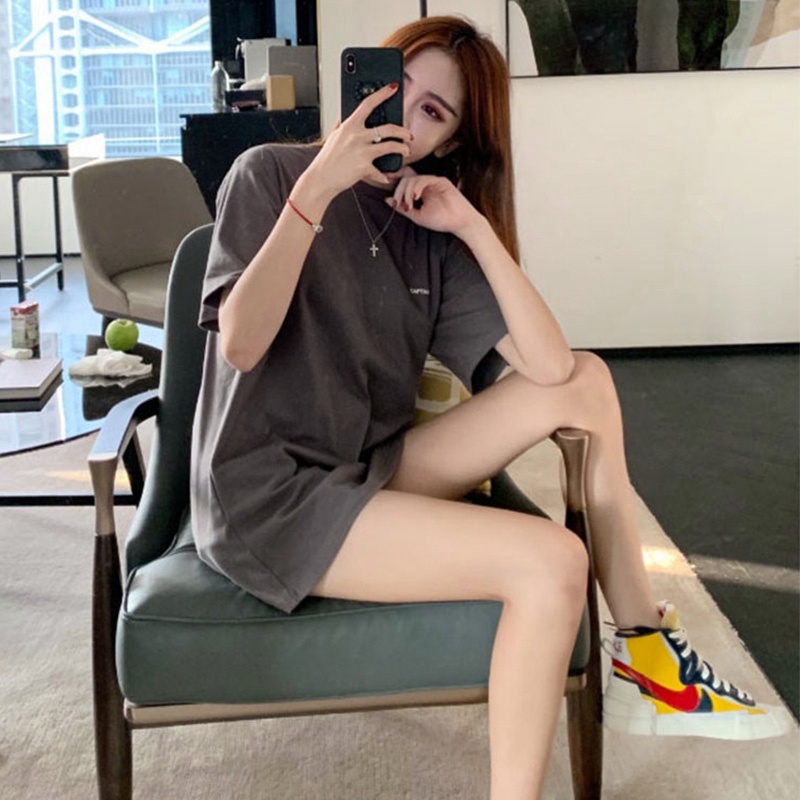 Áo thun NRVP 100% cotton tay ngắn dáng suông in họa tiết trẻ trung thời trang unisex size 5XL