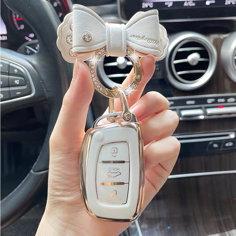 Ốp bảo vệ chìa khóa Hyundai I10 , Tucson , Elantra Cao Cấp