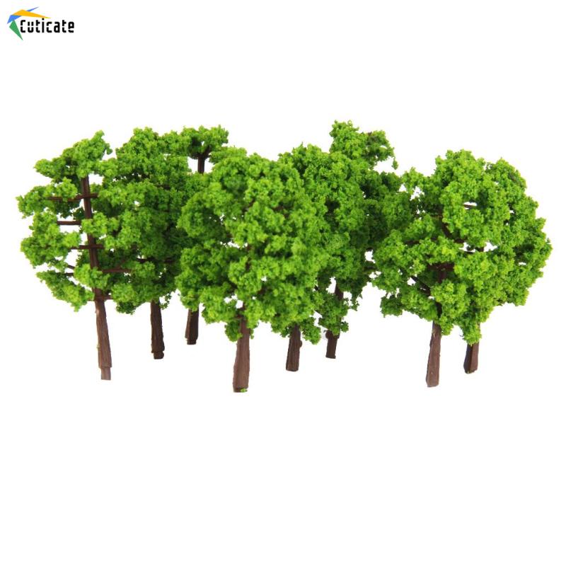 Bộ 20 Mô Hình Cây Thông Trang Trí Phong Cảnh Diorama Tỉ Lệ 1: 150