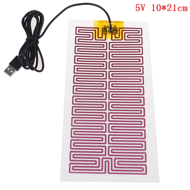 1 X Đĩa Sưởi Ấm USB 5V 10CM * 21CM Chất Lượng Cao