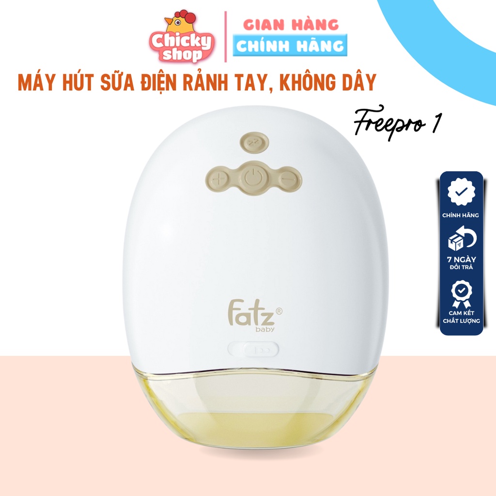 Máy hút sữa điện rảnh tay và không dây Fatzbaby - FREEPRO 1 - FB1270BT