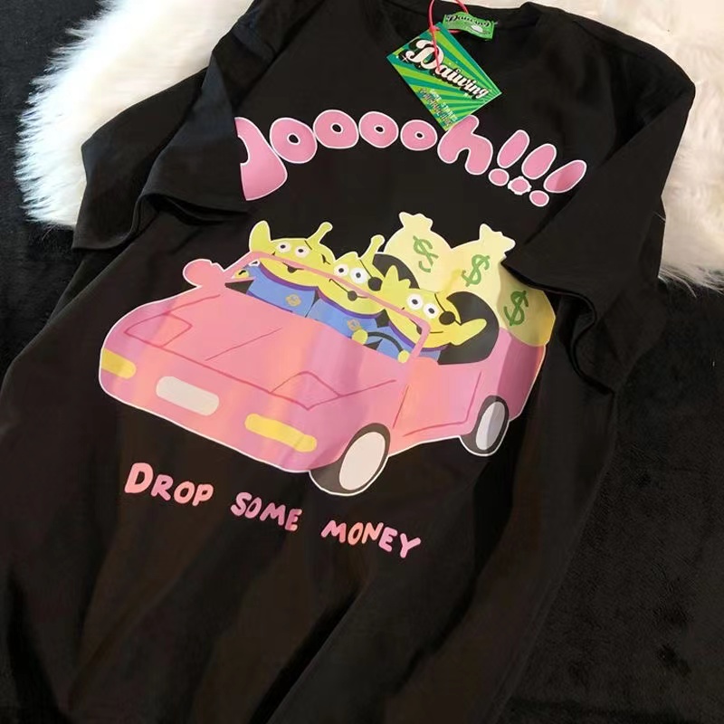 NRVP Áo thun 100% cotton tay ngắn plus size cho nữ