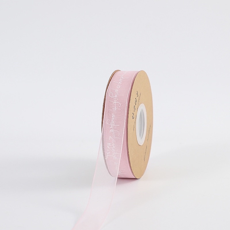 Ruy băng voan chữ nhỏ