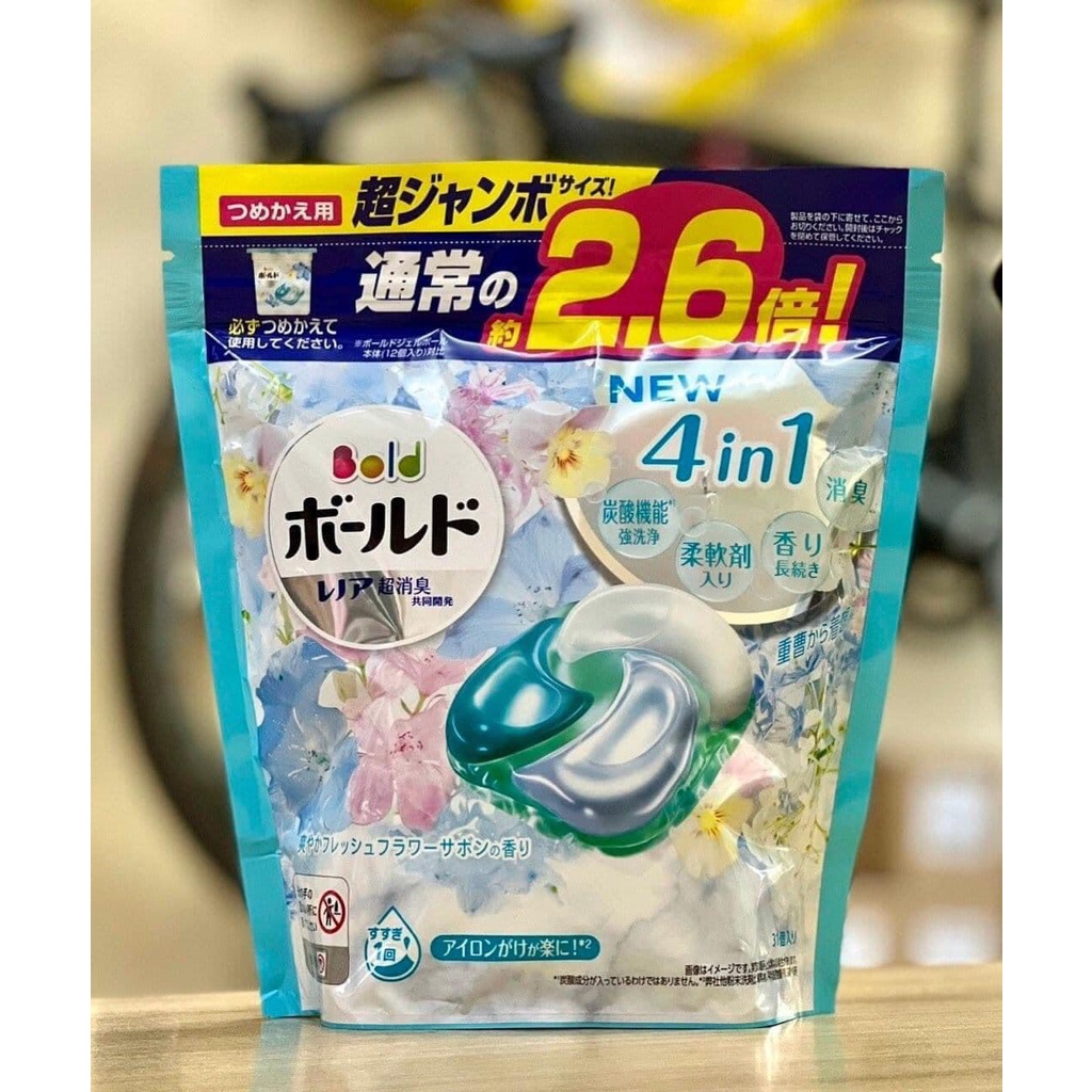 Viên giặt Nhật bản Gelball 3D-4D  - Nhật Bản