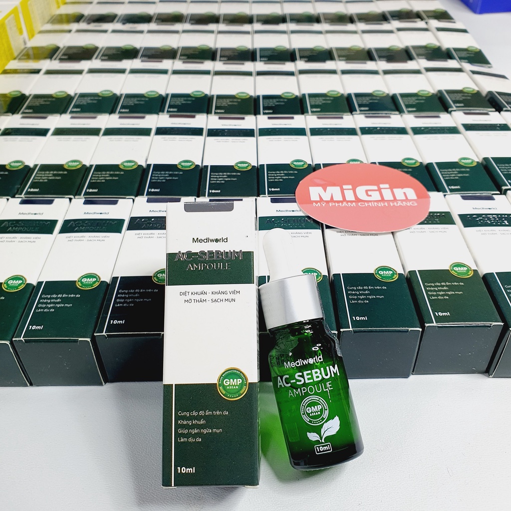Serum Giảm Mụn Mờ Thâm AC SEBUM AMPOULE Mediworld