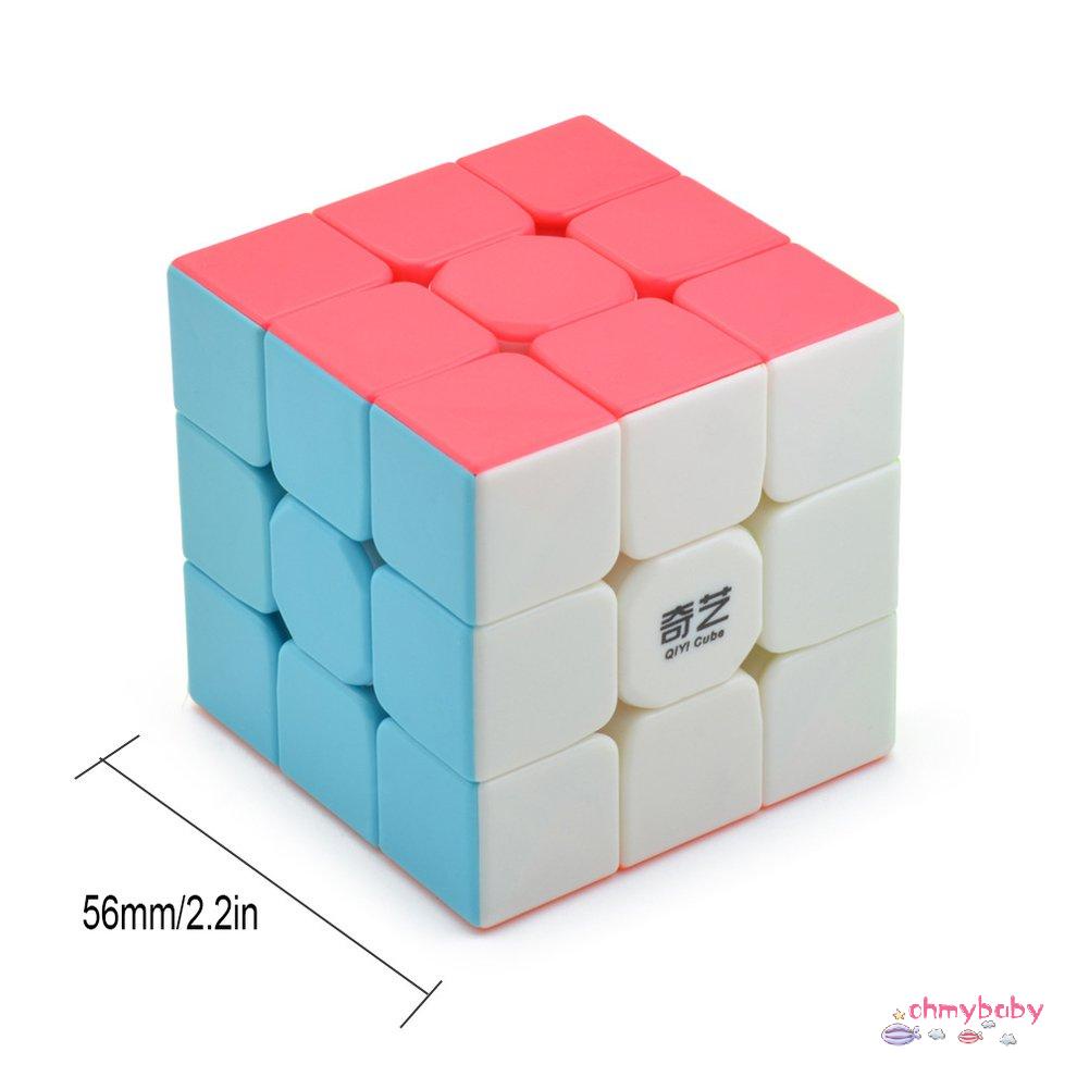 Thứ tự thứ 3 Cube Puzzle Đồ chơi trẻ em Xoay nhanh Color [U/8]