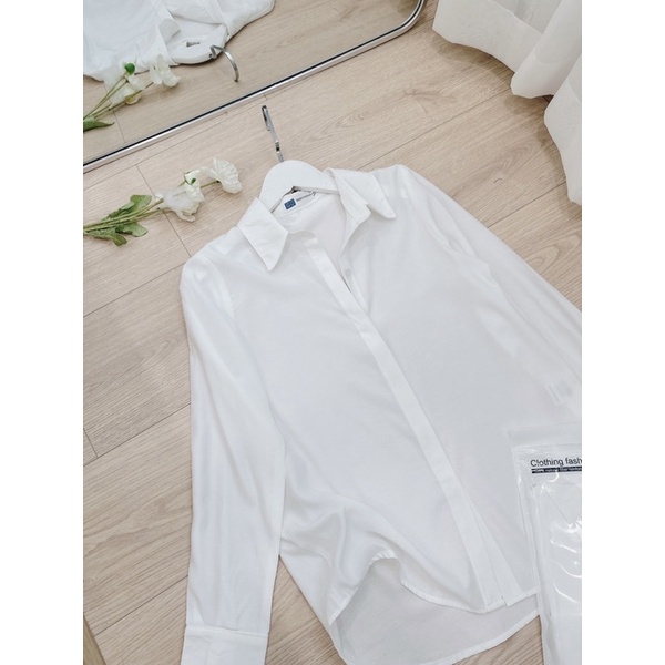 Áo sơmi nữ, sơmi trắng vải đẹp mềm mịn