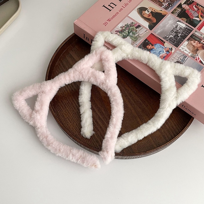 Băng Đô Tai Mèo Bằng Lông Nhung Dễ Thương Xinh Xắn