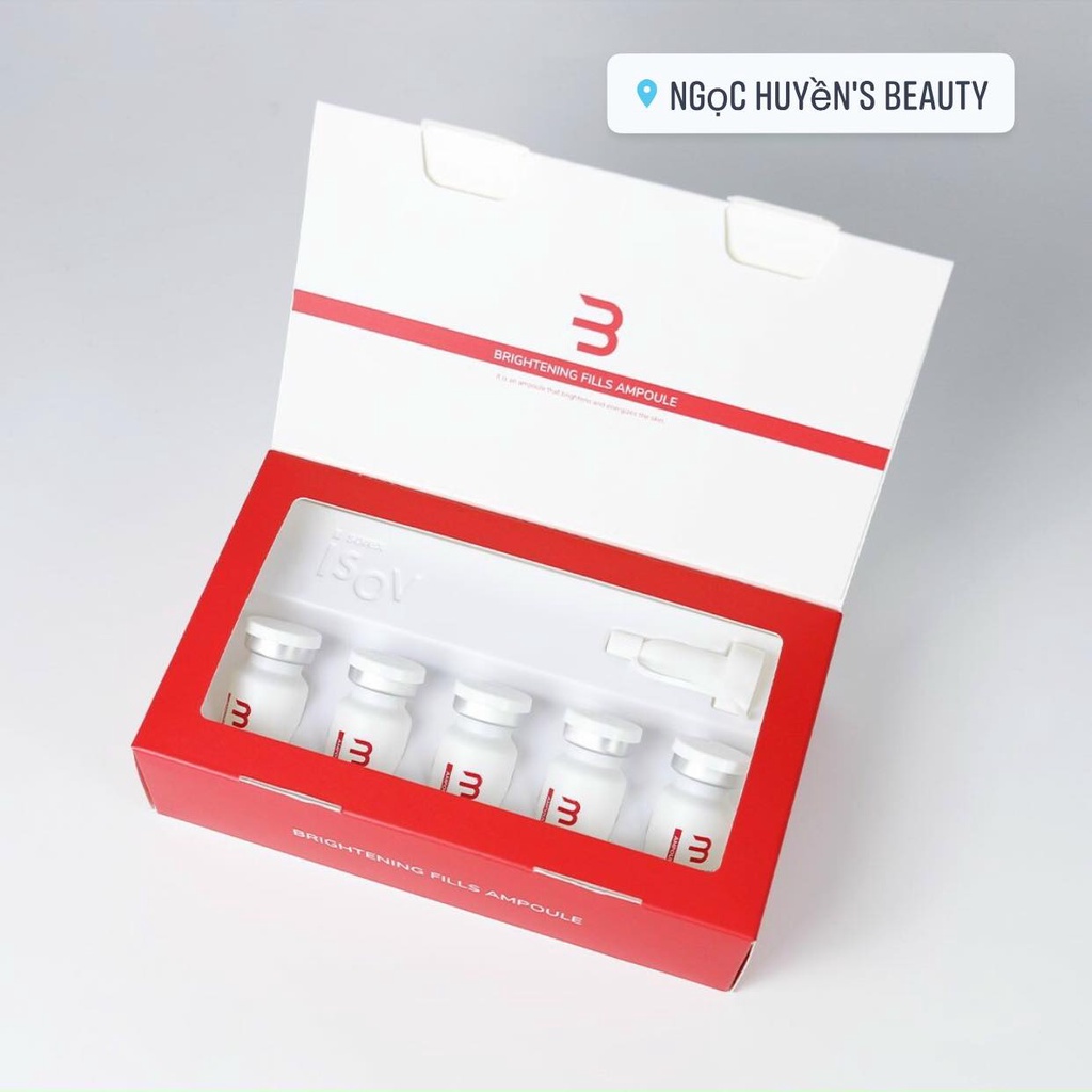 BRIGHTENING FILLS AMPOULE CẤY TRẮNG DA ĐA TẦNG