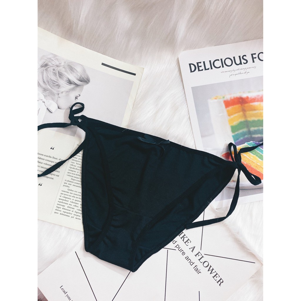 Quần lót nữ sexy - Quần Chip cột dây cute - CAMLUU99