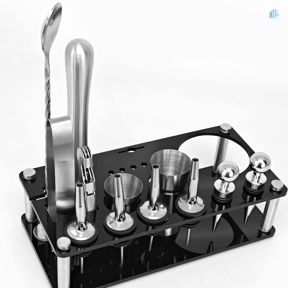 Set 20 Dụng Cụ Làm Cocktail Bằng Thép Không Gỉ s2mwvn Dành Cho Gia Đình / Quán Bar