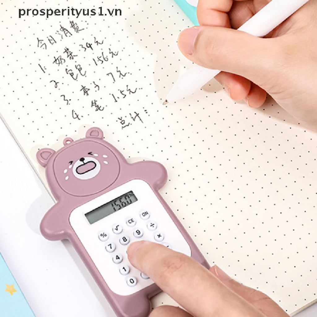 Máy Tính Bỏ Túi 8 Chữ Số prosperityus1 Tiện Dụng Cho Văn Phòng