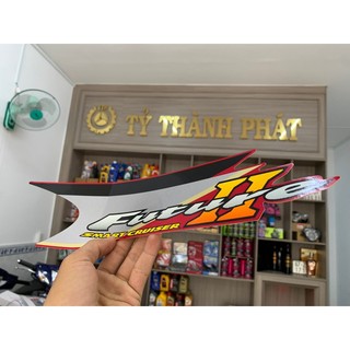Tem sườn sau Fu 2 Đỏ bên Trái ( 1 miếng )
