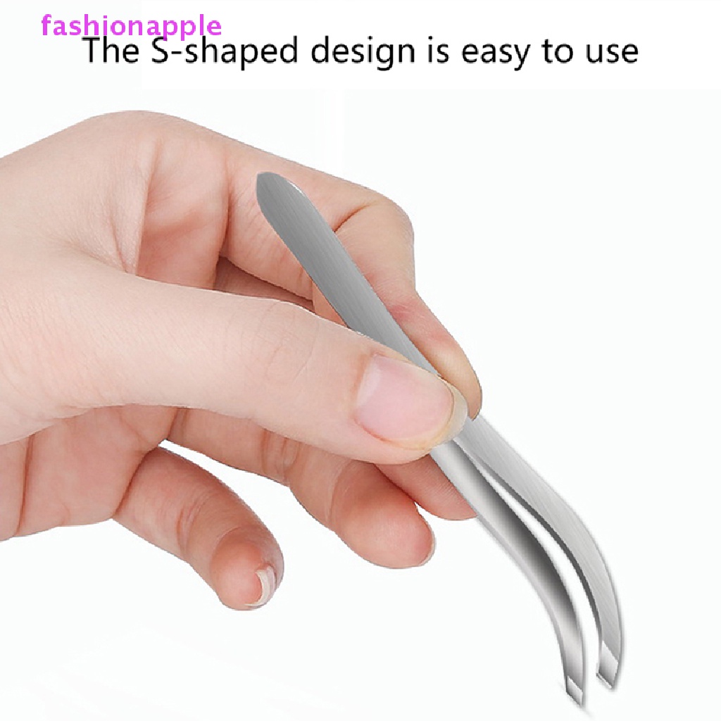 Nhíp Nhổ Lông Mày Chuyên Nghiệp Bằng Thép Không Gỉ