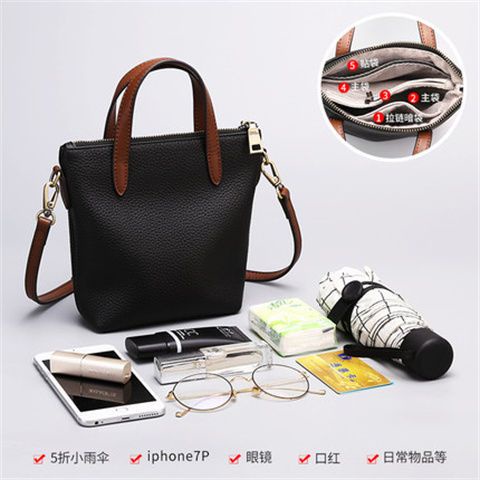 Túi Xách Da Bò Đựng Điện Thoại Một Lớp Thời Trang Dễ Phối Đồ Cho Nữ