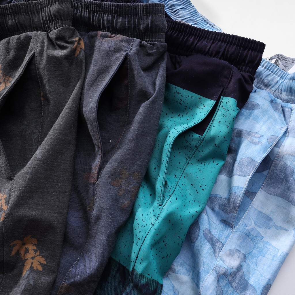 [ 5 MÀU] Quần short đi biển/ quần bơi 2 lớp unisex form trên gối, lên ảnh bao đẹp Z05