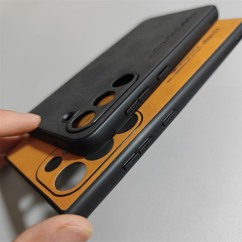 Bao Da Điện Thoại Da Lộn Màu Nhám Cho samsung galaxy s23 ultra s22 plus s21 fe Ốp