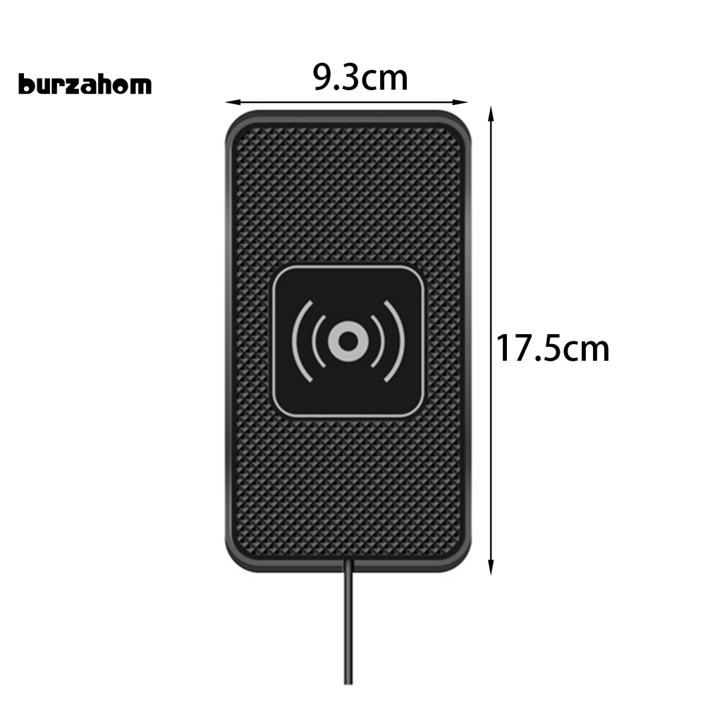 1 Bộ Sạc USB Không Dây 2 Trong 1 Chống Trượt Chịu Nhiệt Cho Văn Phòng