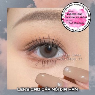 Màu xám khói viền nhẹ full cận 0-8 độ
