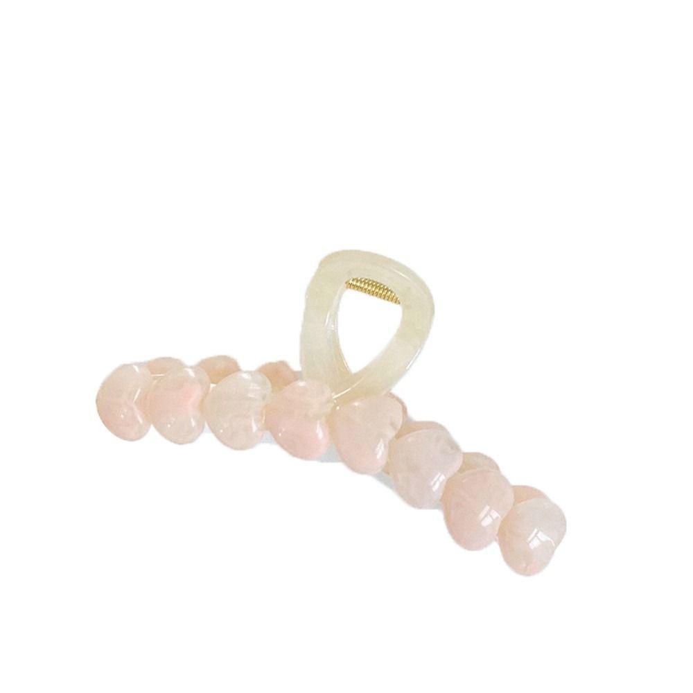 LOMBARD Kẹp Tóc Hình Trái Tim Nhiều Màu Sắc Dễ Thương Cho Nữ