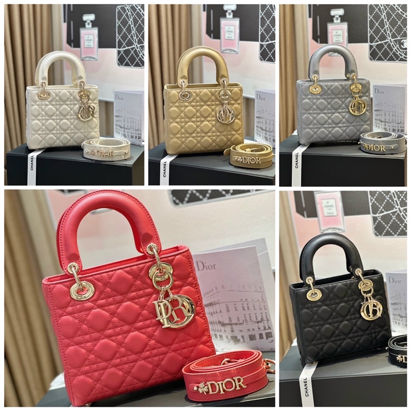 Túi xách nữ DL Chất Da mịn Sz 20cm Fullbox nam châm bill thẻ đầy đủ