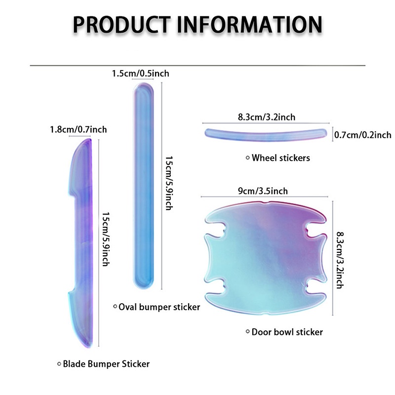 SEAMETAL Miếng Dán Tay Nắm Cửa Xe Hơi Bằng Kim Loại Chống Trầy Xước Bảo Vệ An Toàn