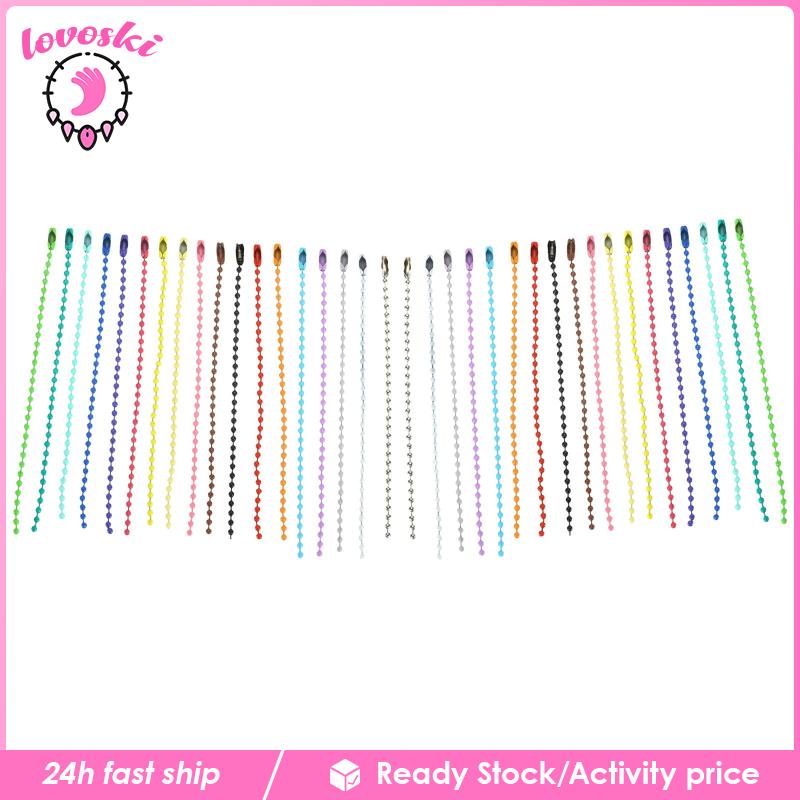 Set 100 Hạt Cườm Xỏ Lỗ Dùng Để Làm Trang Sức Thủ Công