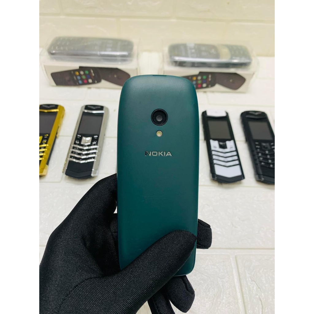 Điện Thoại Cổ Pin Trâu NOKIA 6310 Chính Hãng Bàn Phím Số Cho Người Già FULL BOX