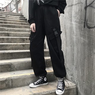 ORDER - Quần ống suông có dây rút gấu, 2 màu hot trend Ulzzang ( Có ảnh thật )