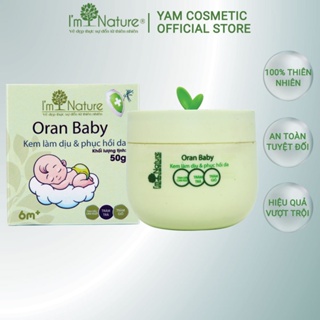 Kem Chống Muỗi Đốt Oran Baby Kem Làm Dịu Da I m Nature Cho Bé Hộp 50gr