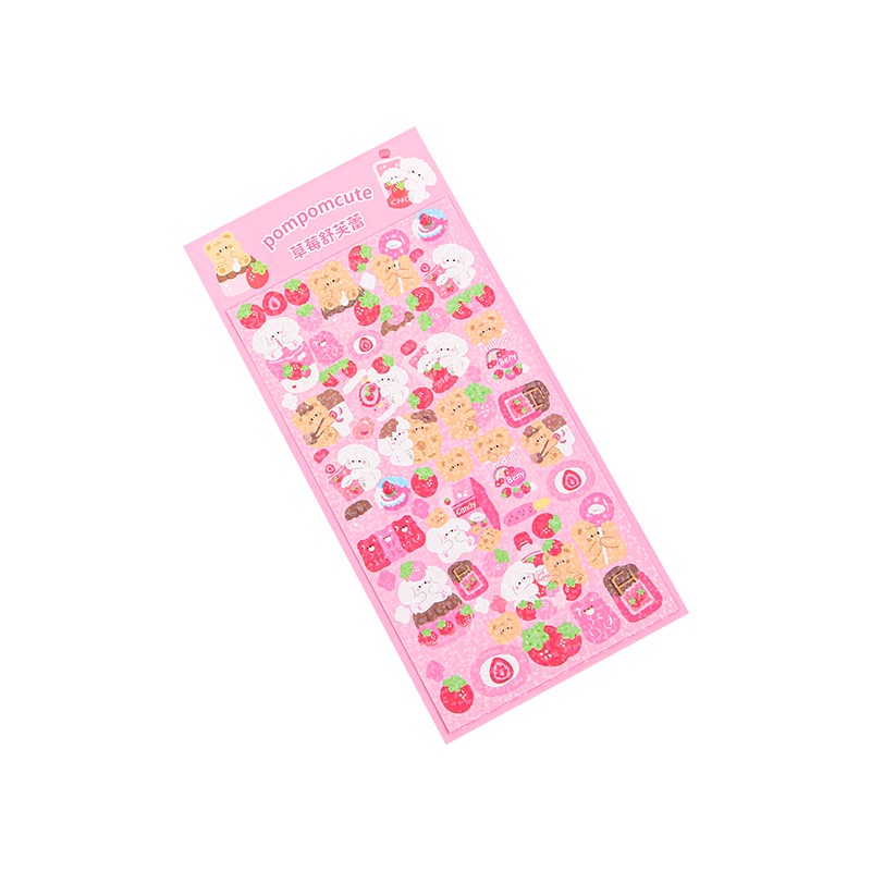 Miếng Dán Trang Trí Hình Guka Dễ Thương Chống Thấm Nước DIY