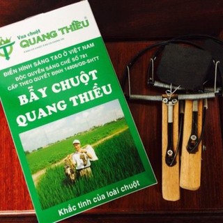 Bẫy chuột bán nguyệt Quang Thiều - không cần mồi