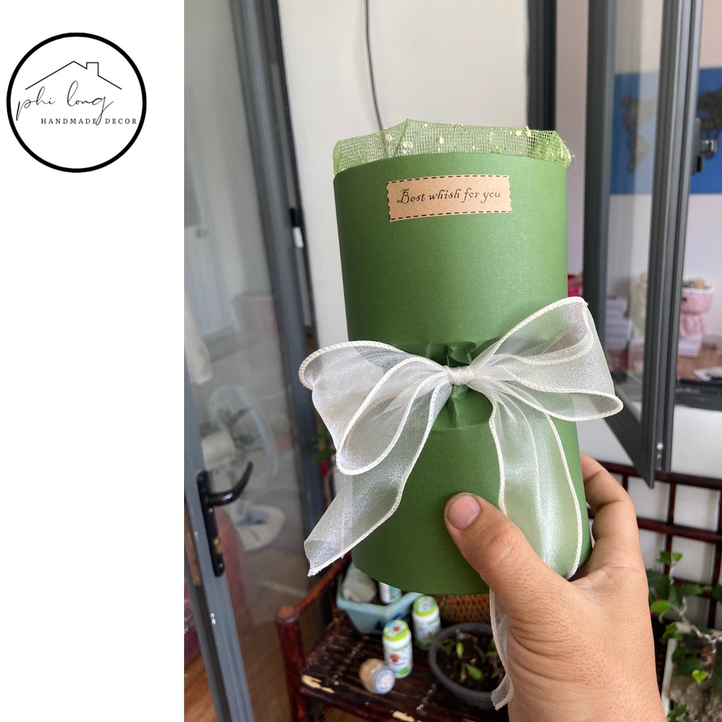 Cốt cắm hoa, cốt hoa bằng giấy nhỏ xinh cute