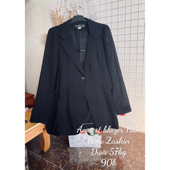 Áo khoác vest blazer kiểu