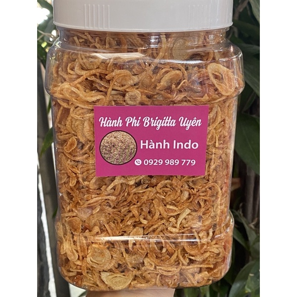 Hành phi nguyên chất ⚡ NGON MÊ LY ⚡ 500gr hành phi không bột, hương vị thơm ngon