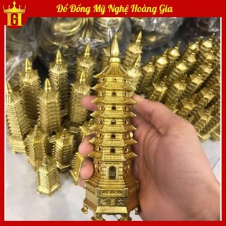 Tháp Văn Xương Phong Thủy  7 Tầng 9 Tầng Bằng Đồng