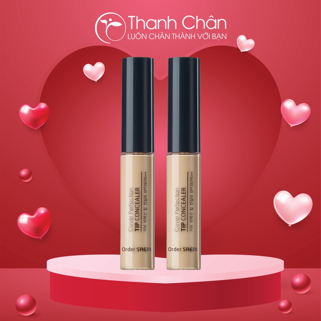 Che Khuyết Điểm The Saem The Saem Cover Perfection Tip Concealer 6.5g