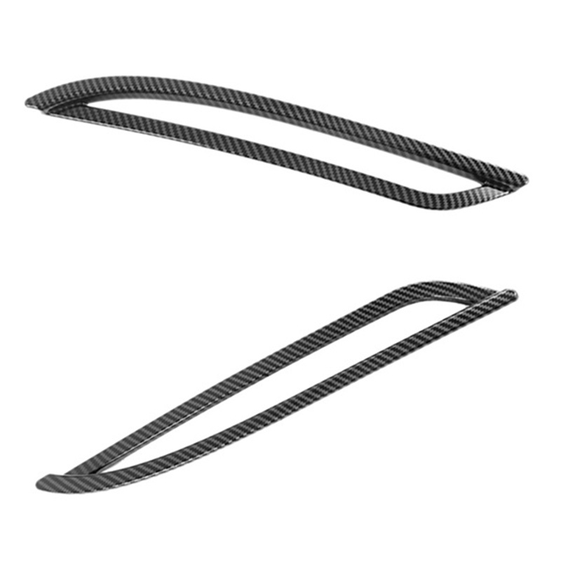 Ốp Đèn Sương Mù Bằng Sợi Carbon Cao Cấp Cho Tesla Model Y 2021 2022