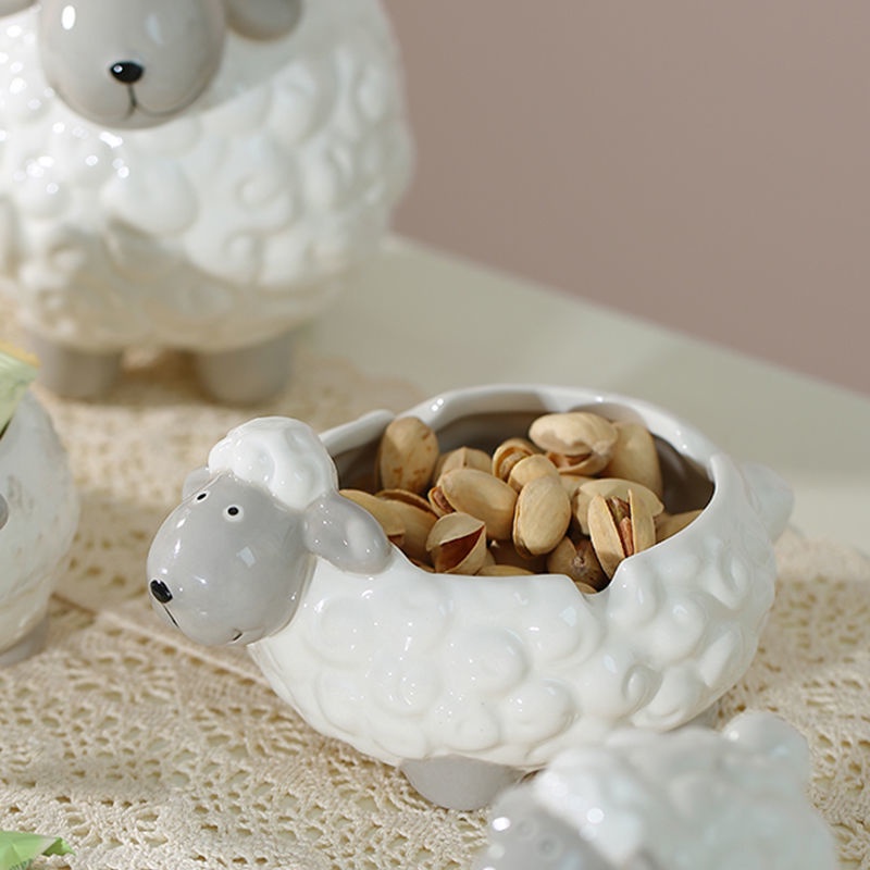 Gạt Tàn Thuốc Bằng Sứ Cỡ Nhỏ Thiết Kế Dễ Thương Tiện Dụng Trang Trí Phòng Khách