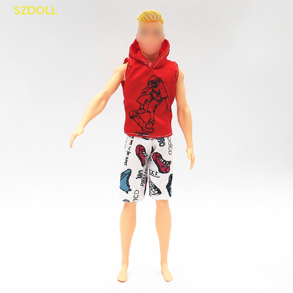 1 Bộ Quần Áo Thể Thao Cho Búp Bê Nam 30cm
