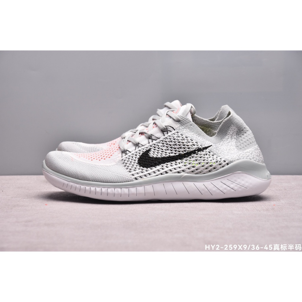 Giày Thể Thao Nike5368 Free Flyknit 5.0 Màu Xám 2c Thời Trang Dành Cho Nam Và Nữ