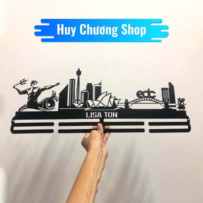 Giá treo huy chương theo yêu cầu