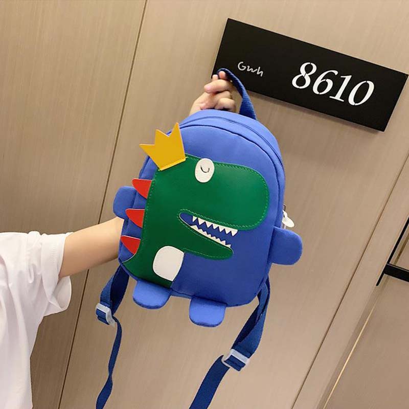 Ba Lô Khủng Long Hoạt Hình Dễ Thương Có Thể Điều Chỉnh Làm Quà Tặng Kỳ Nghỉ Cho Bé Trai Bé Gái