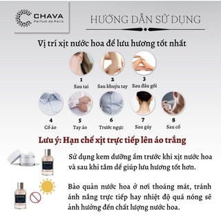 Nước hoa Pháp Chava Levi dành cho Nam 50ml