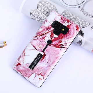 Ốp Lưng Samsung Note 9 Vân Đá Dây Móc Gía Đỡ