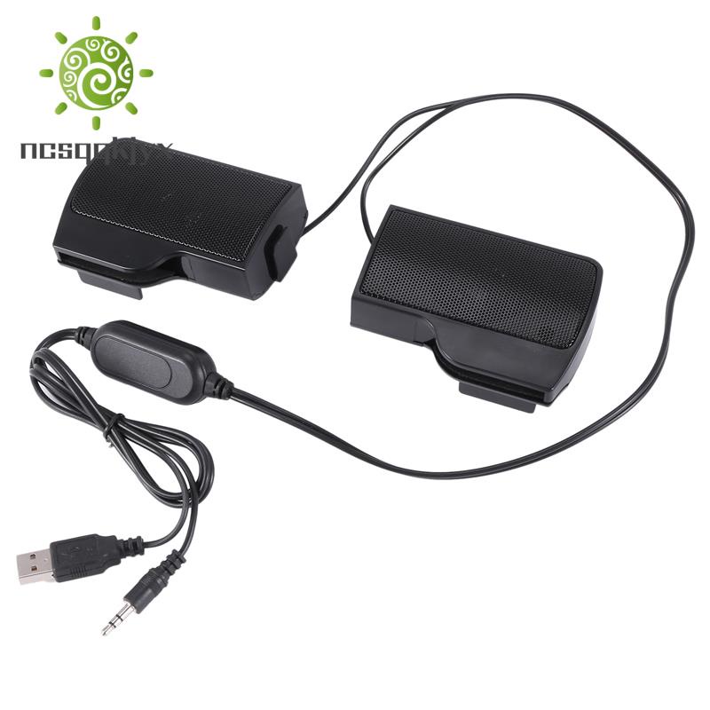 Loa USB Mini Có KẹP Cho Notebook Laptop Máy Tính PC Mp3 Điện Thoại