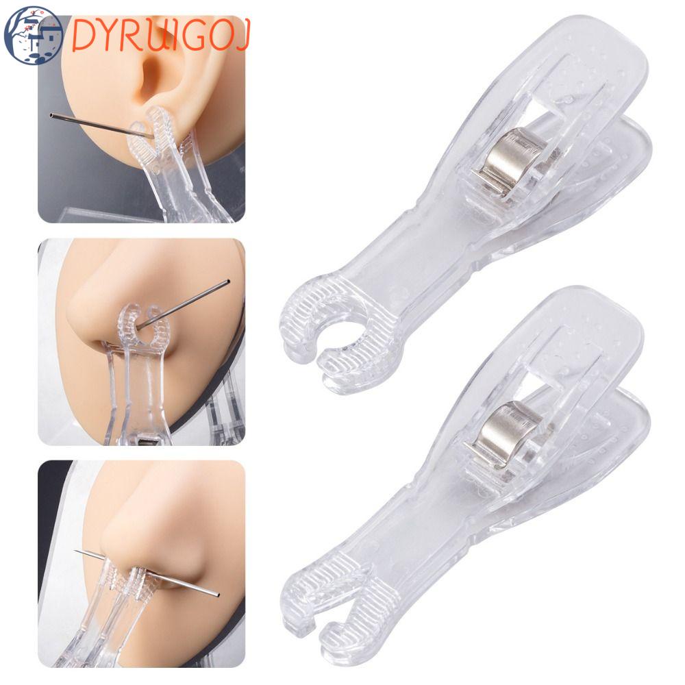Kẹp Nhựa Acrylic Xỏ Khuyên Rốn / Mũi / Bấm Lỗ Khuyên Tiện Dụng